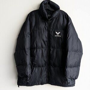 Avirex Men's Dark Puffer Jacket
